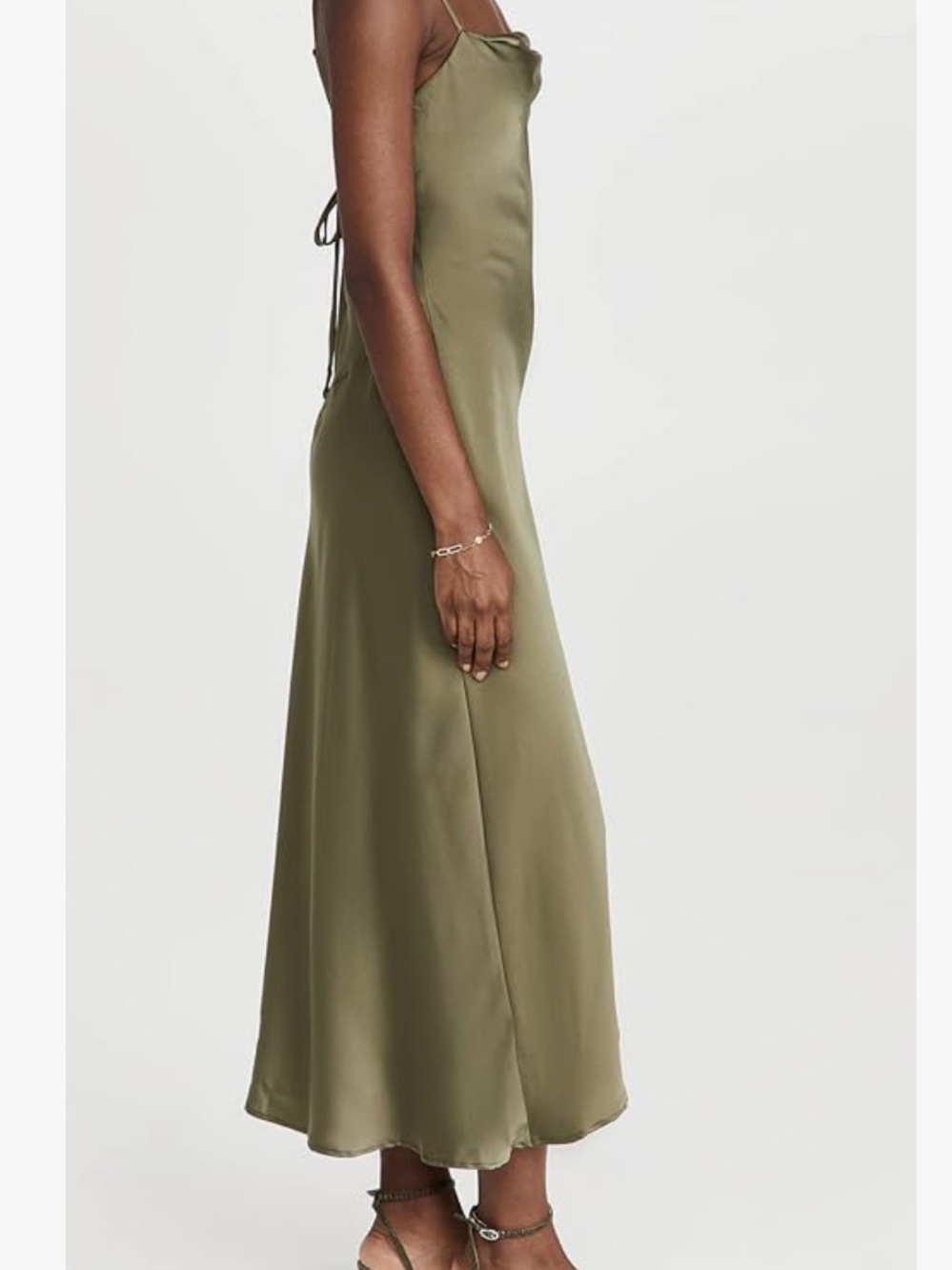 ASTR the label Women's Gaia Dress with Side Slit - Picture 2 of 4